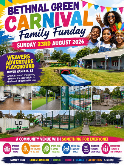 Bethnal Green Carnival & Family Funday Vendors Payments